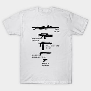 USCM Arms Tribute - black T-Shirt